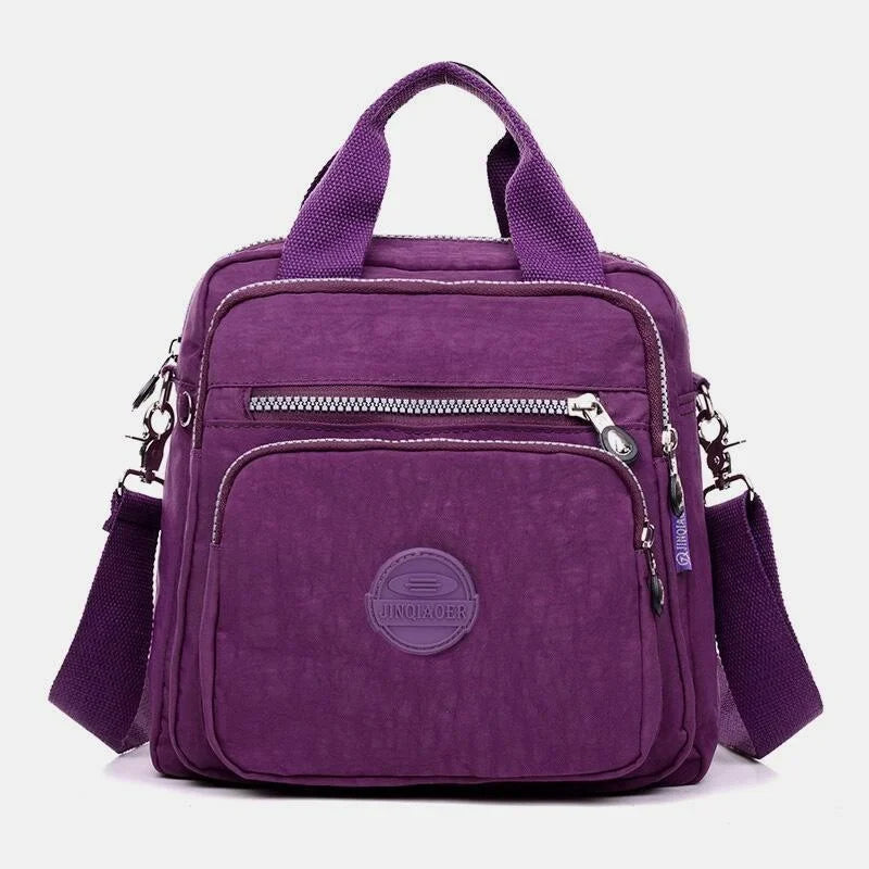 Nobl Travel Multifunctional Crossbody Bag – Lightweight Nylon Shoulder Bag for Everyday Use