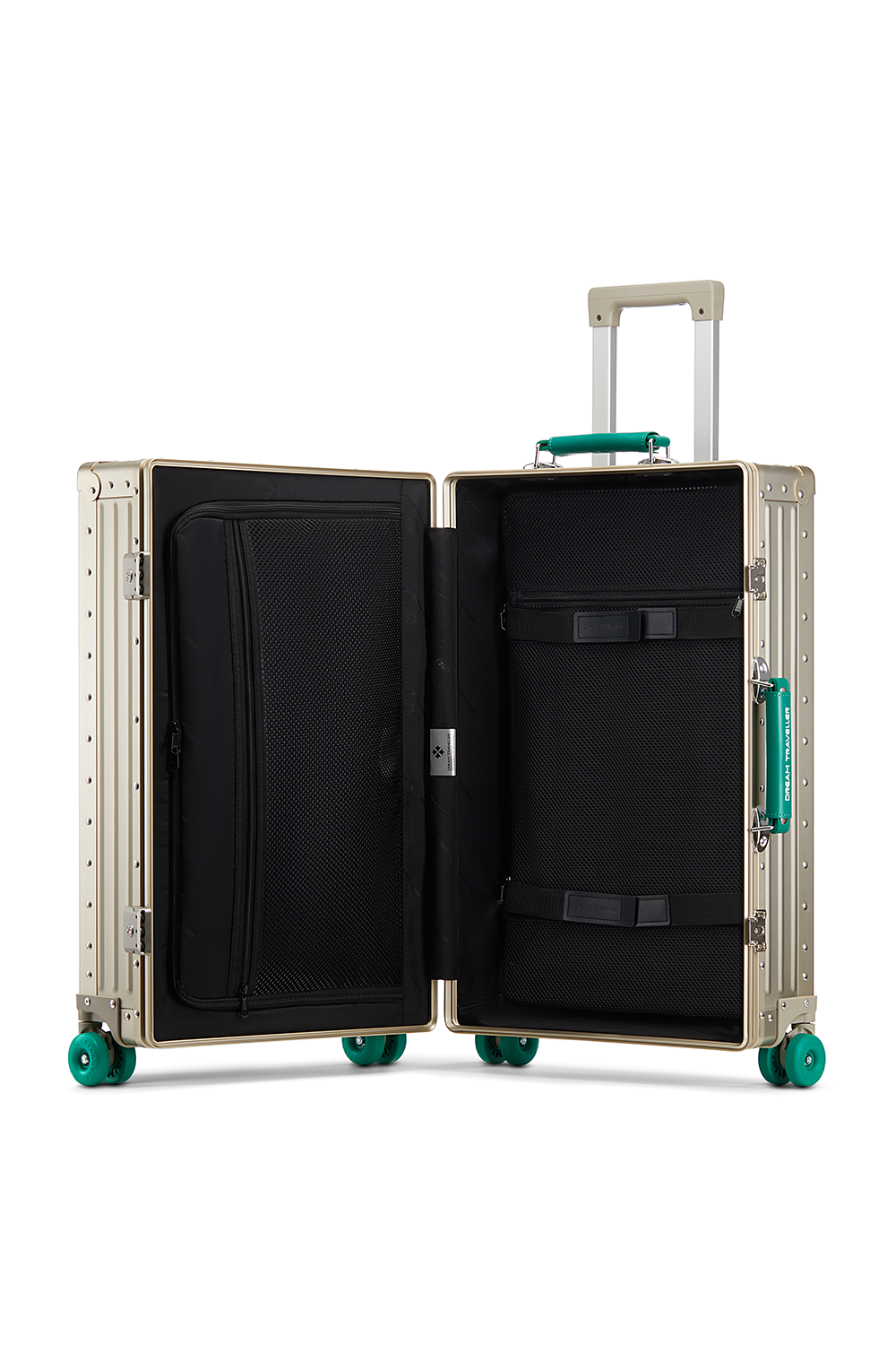 Nobl Travel Aluminum Carry On Suitcase 20 Inch with TSA Locks