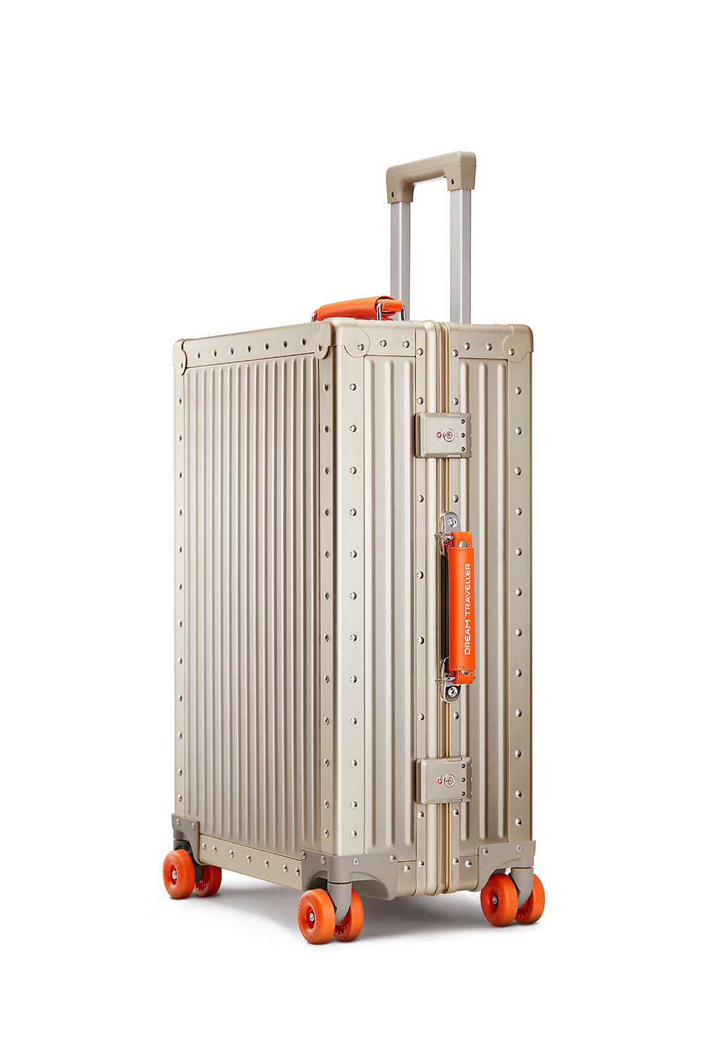 Nobl Travel Aluminum Carry On Suitcase 20 Inch with TSA Locks