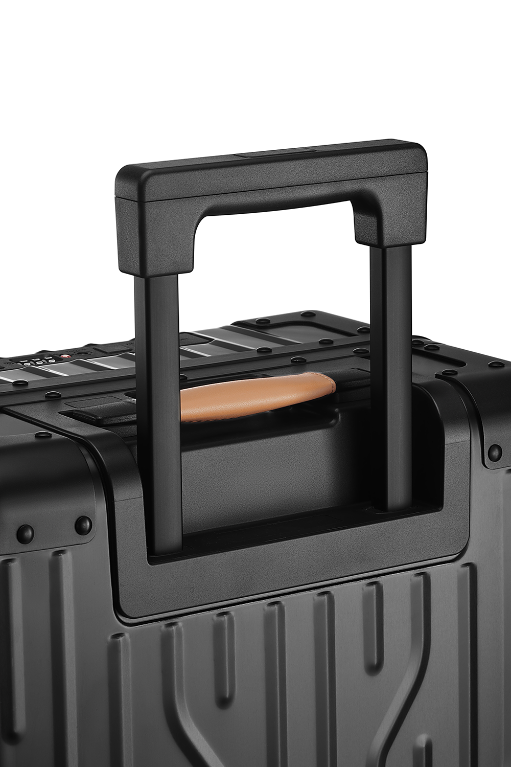 Nobl Travel High End Aluminum Carry On Suitcase with TSA Locks and Fingerprint Lock