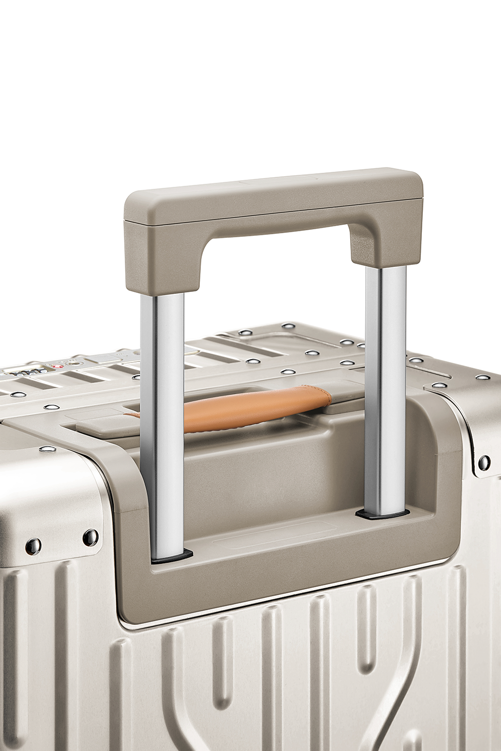 Nobl Travel High End Aluminum Carry On Suitcase with TSA Locks and Fingerprint Lock
