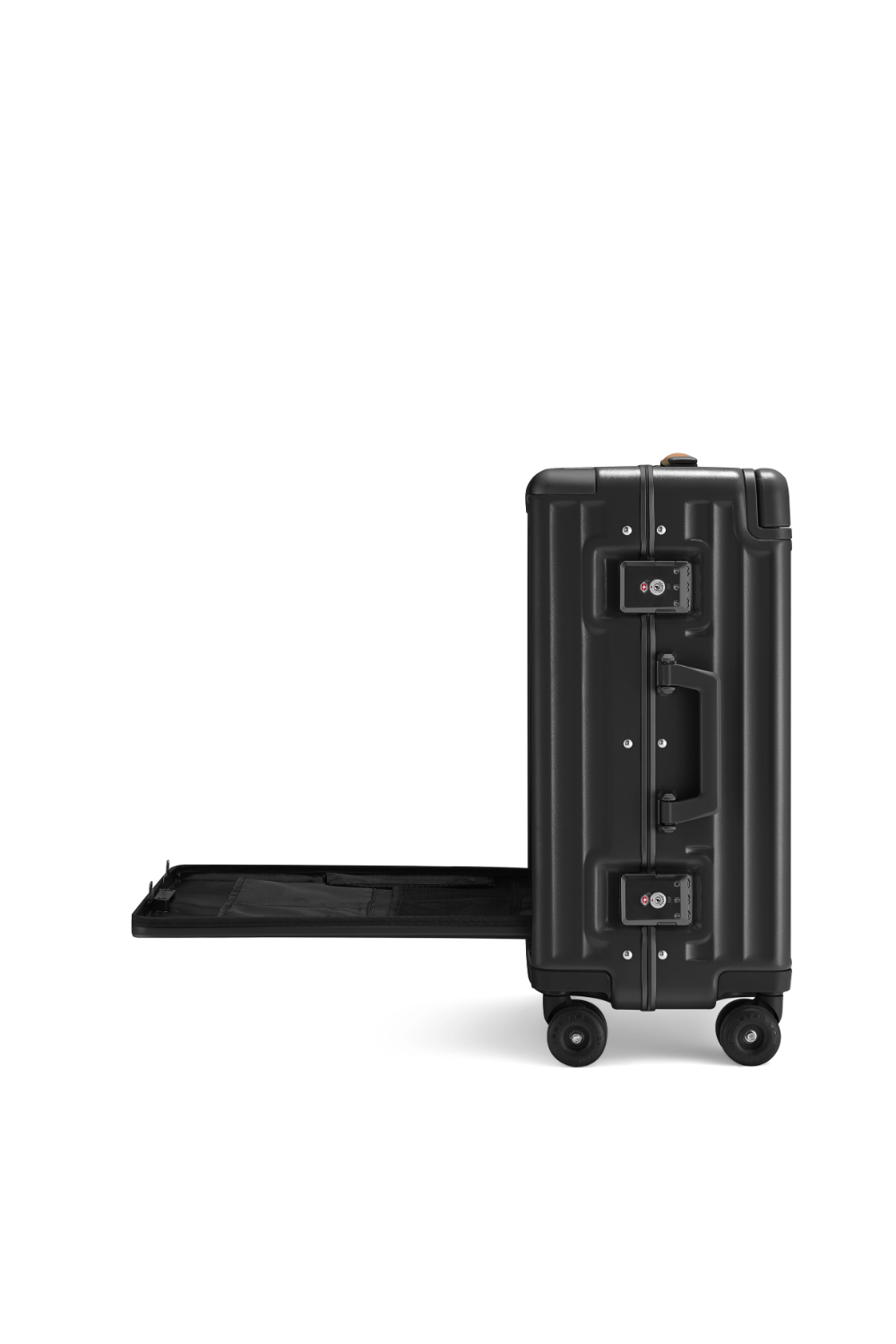 Nobl Travel Elite Wide Handle Carry On Suitcase with TSA Locks and Laptop Compartment
