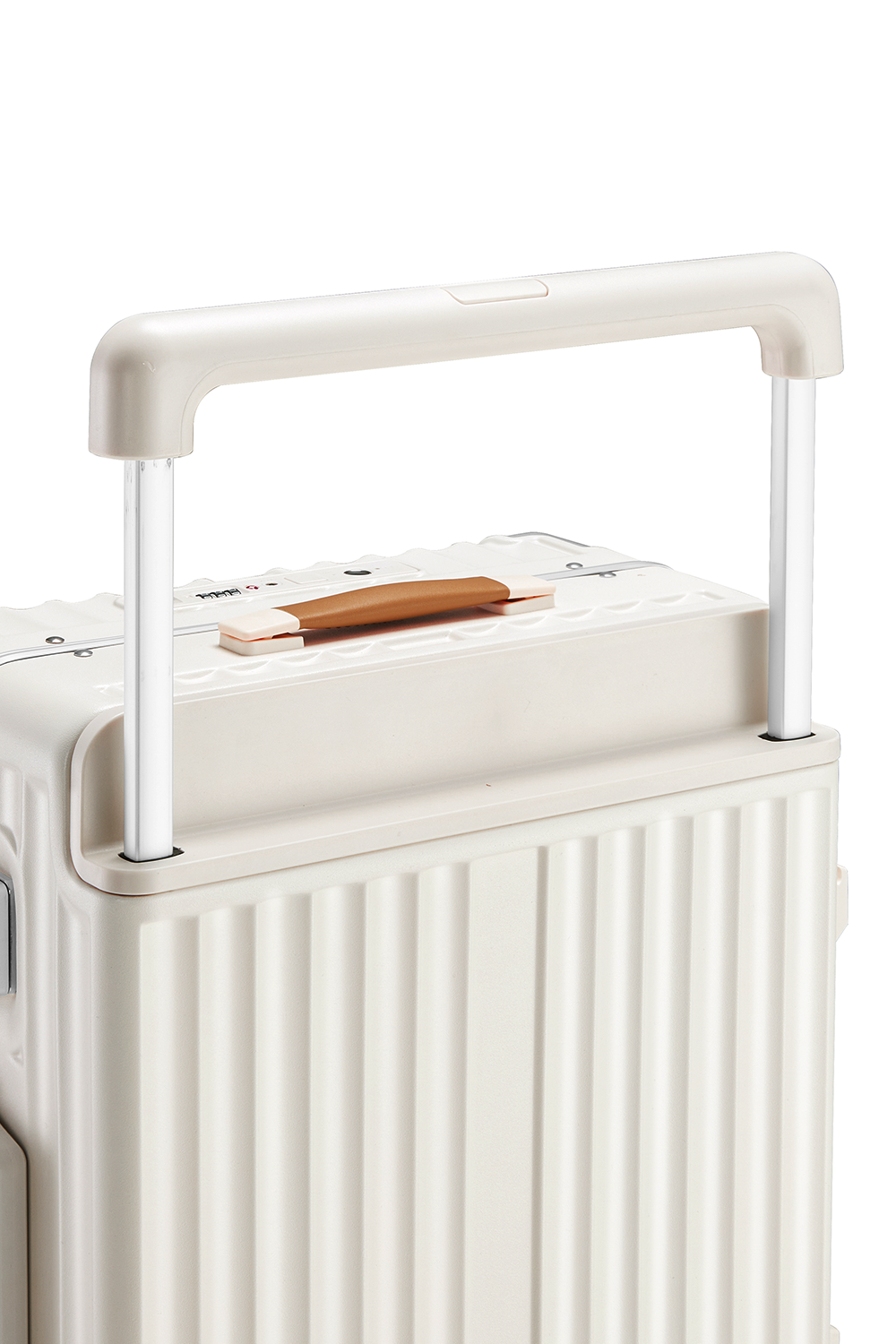 Nobl Travel Elite Wide Handle Carry On Suitcase with TSA Locks and Laptop Compartment