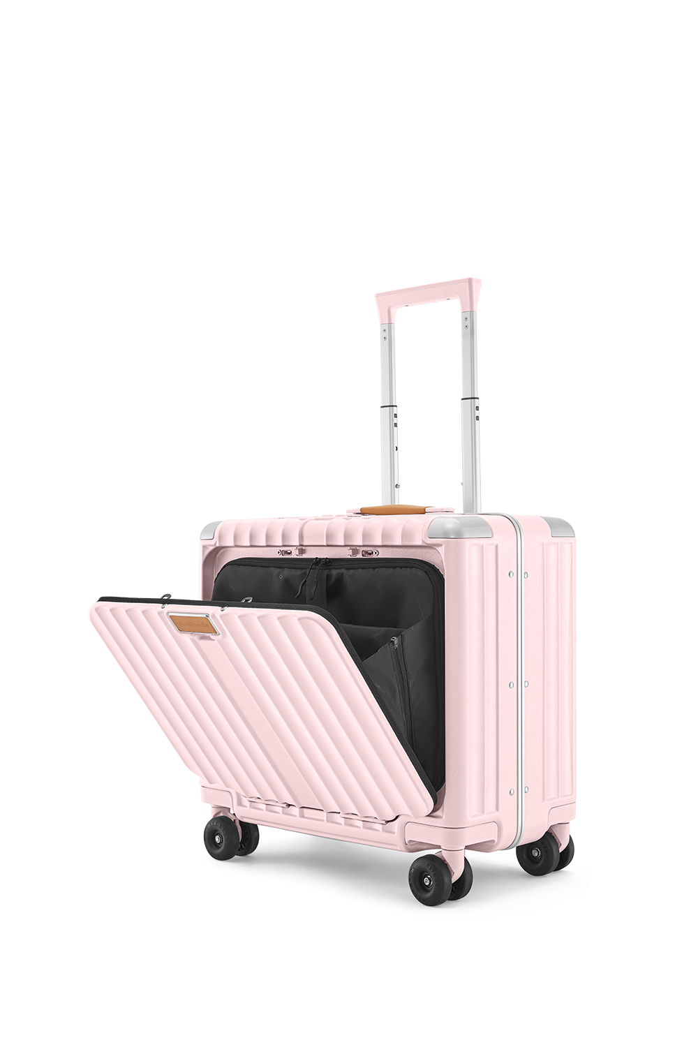 Nobl Travel Small Carry On Suitcase 18 Inch with TSA Lock and Laptop Compartment