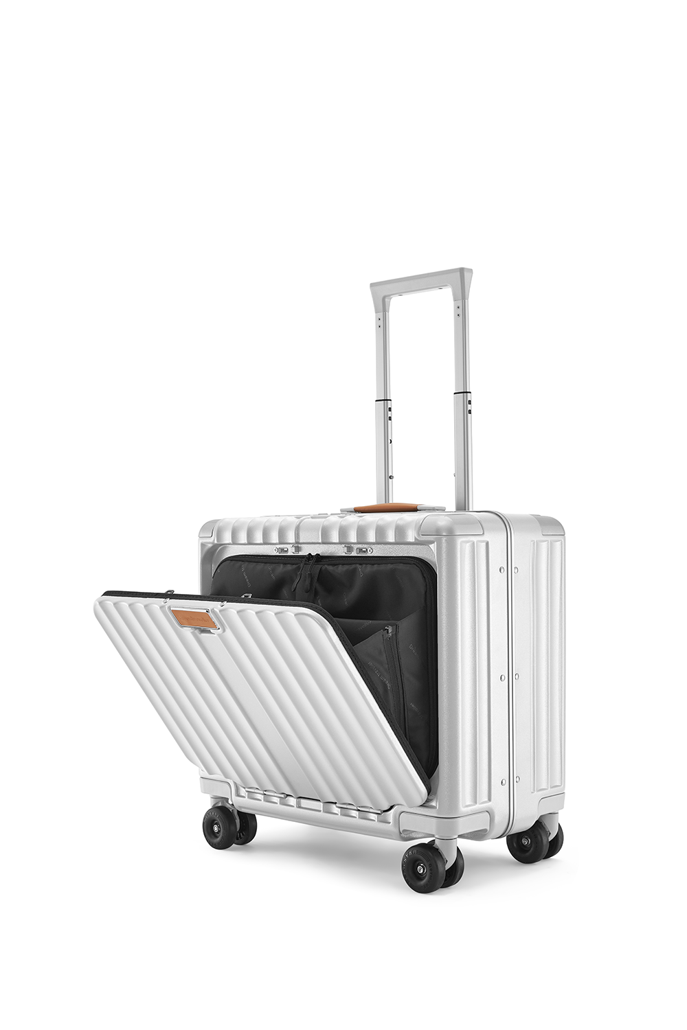 Nobl Travel Small Carry On Suitcase 18 Inch with TSA Lock and Laptop Compartment