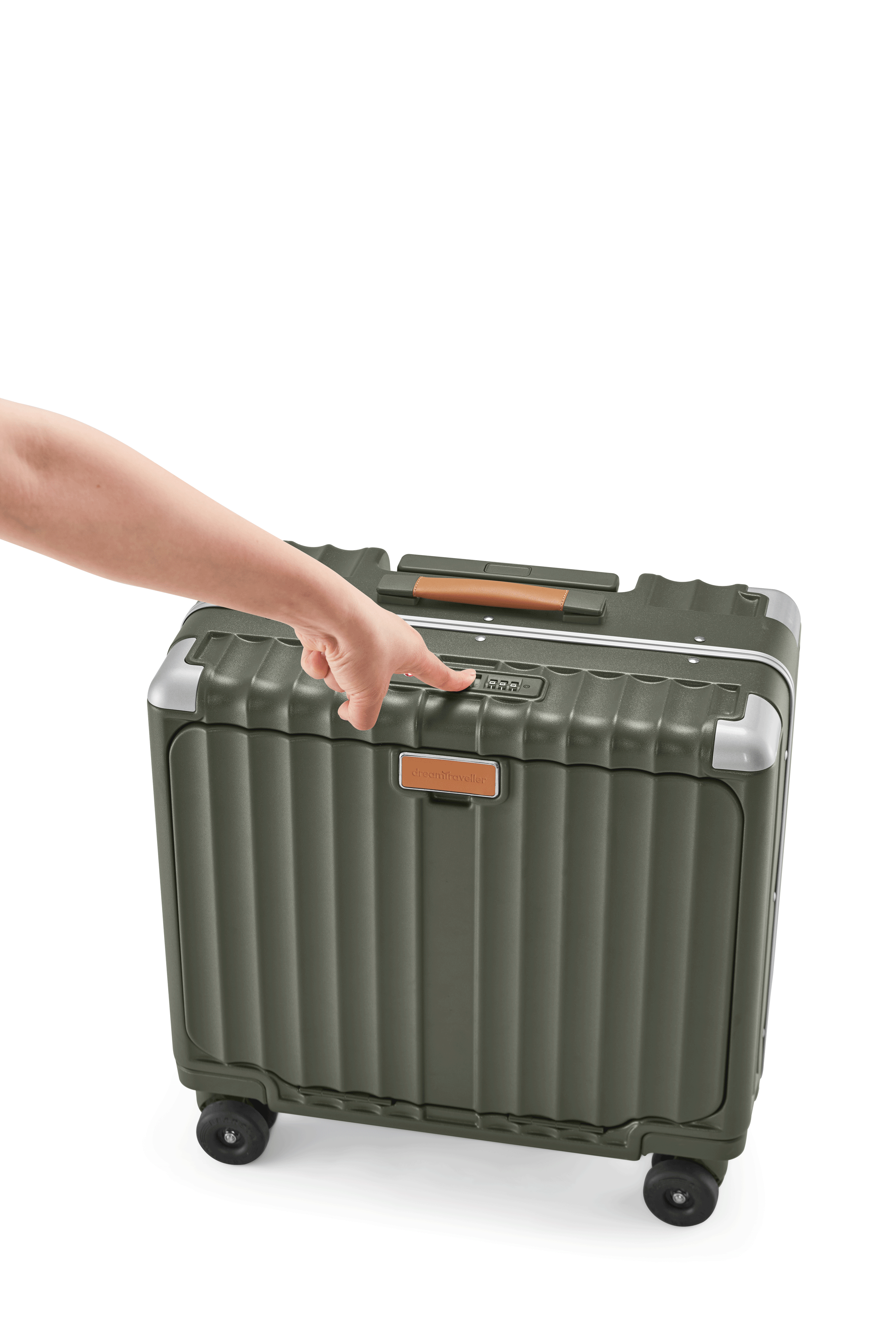 Nobl Travel Small Carry On Suitcase 18 Inch with TSA Lock and Laptop Compartment