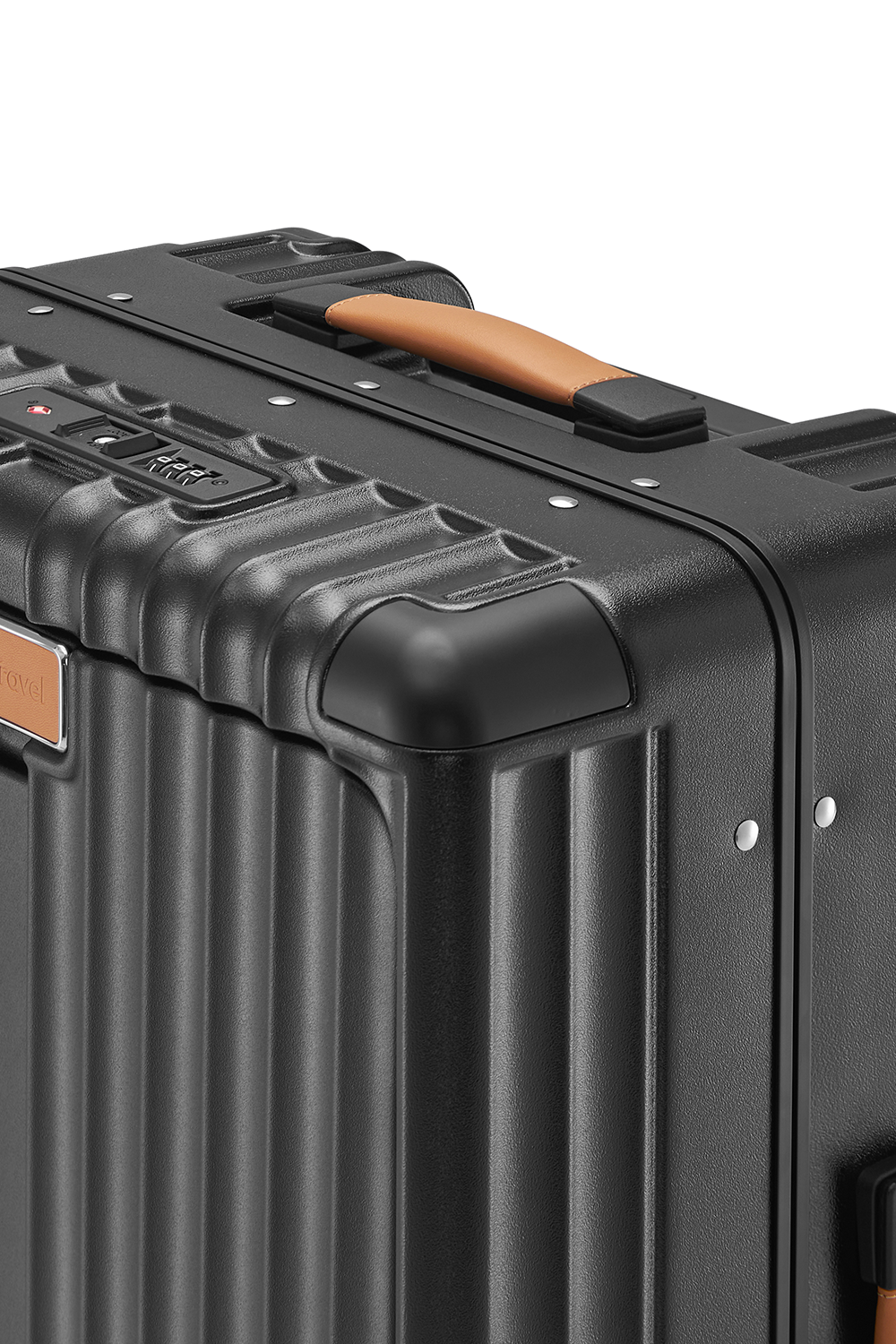 Nobl Travel Standard Carry On Suitcase 20 Inch with USB Port and TSA Lock