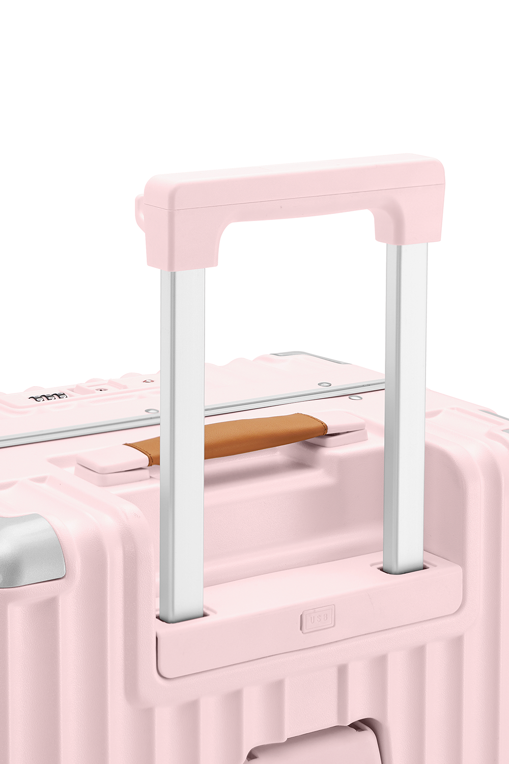Nobl Travel Standard Carry On Suitcase 20 Inch with USB Port and TSA Lock