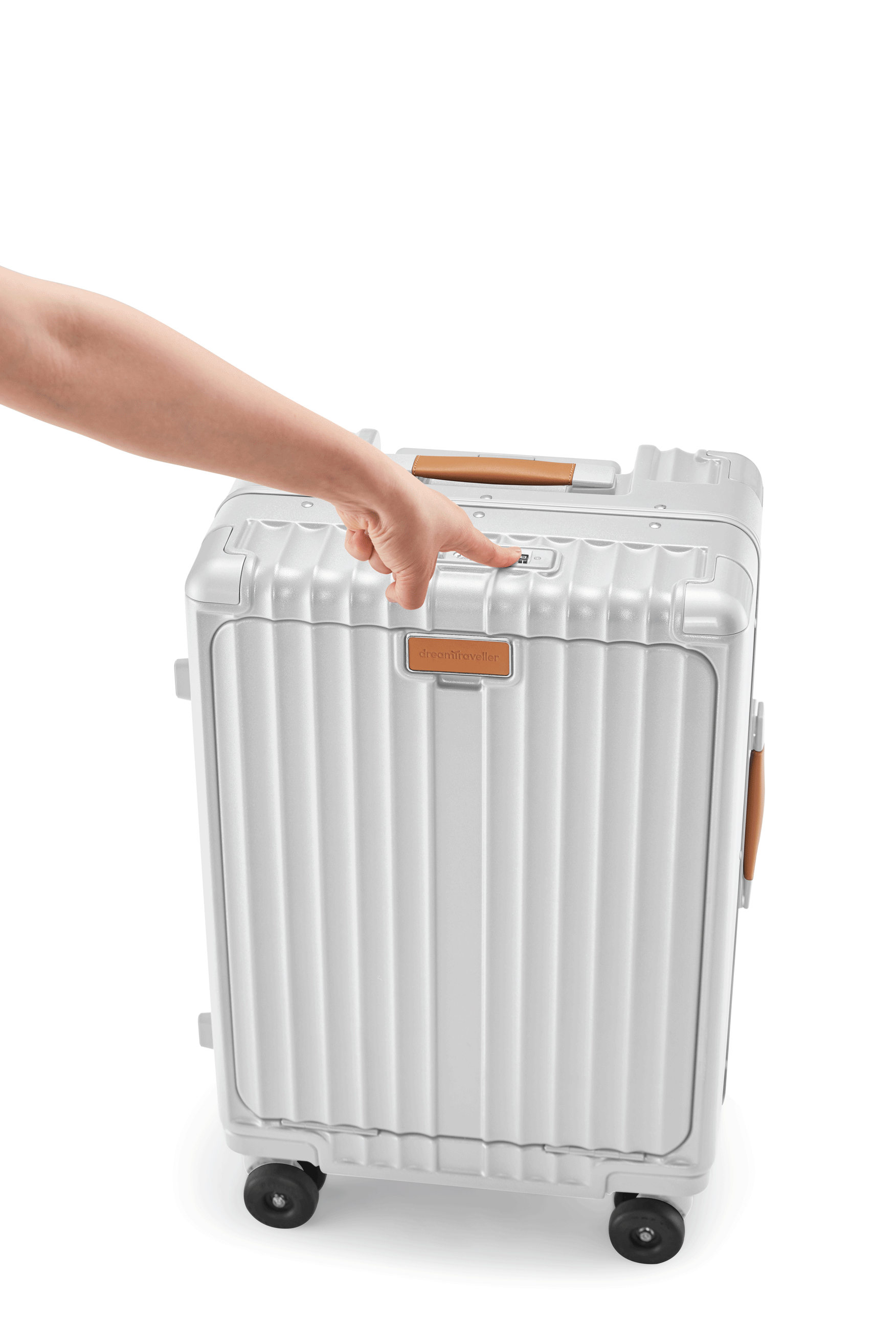 Nobl Travel Standard Carry On Suitcase 20 Inch with USB Port and TSA Lock
