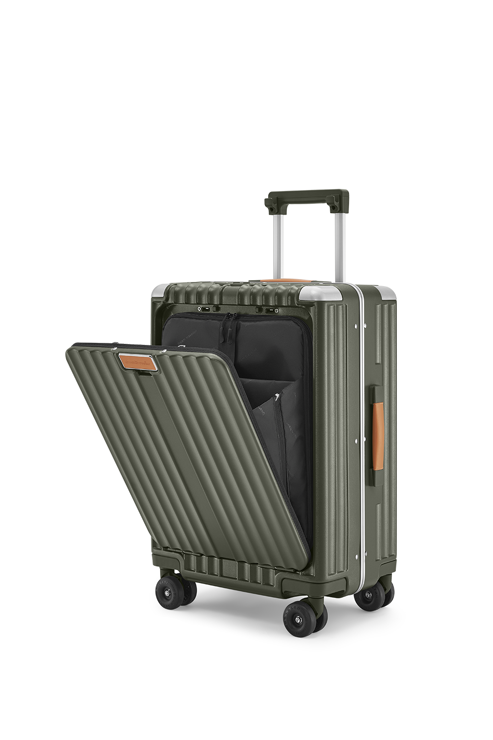 Nobl Travel Standard Carry On Suitcase 20 Inch with USB Port and TSA Lock