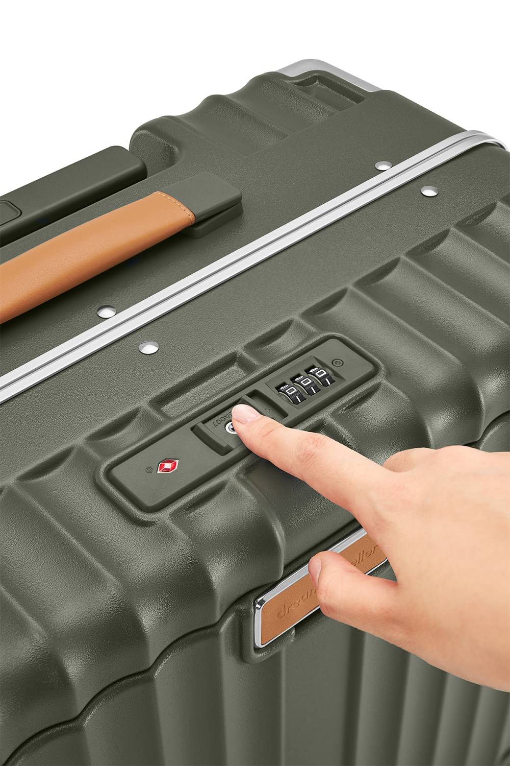 Nobl Travel Standard Carry On Suitcase 20 Inch with USB Port and TSA Lock