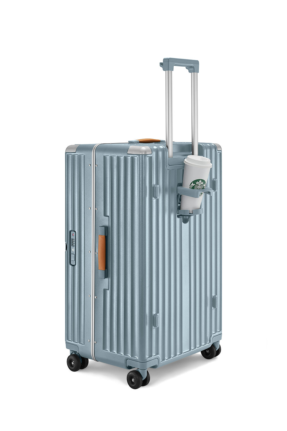 Nobl Travel Overpacker Luggage Set 20 Inch Carry On and 30 Inch Checked Suitcase