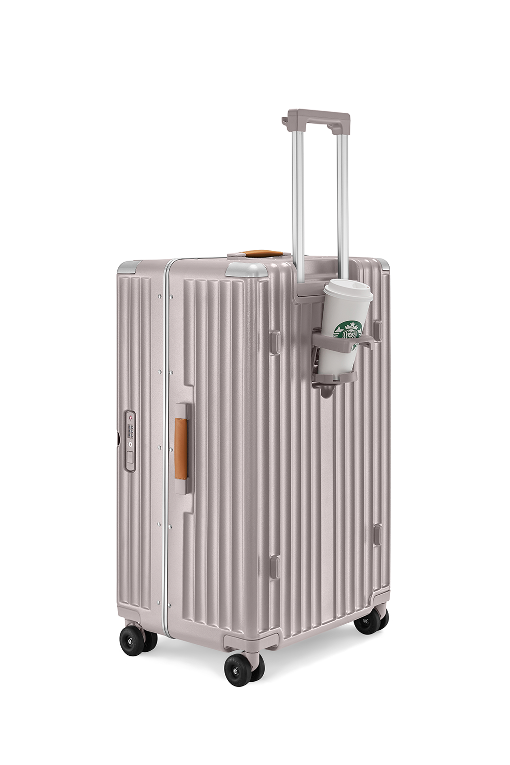 Nobl Travel Overpacker Luggage Set 20 Inch Carry On and 30 Inch Checked Suitcase