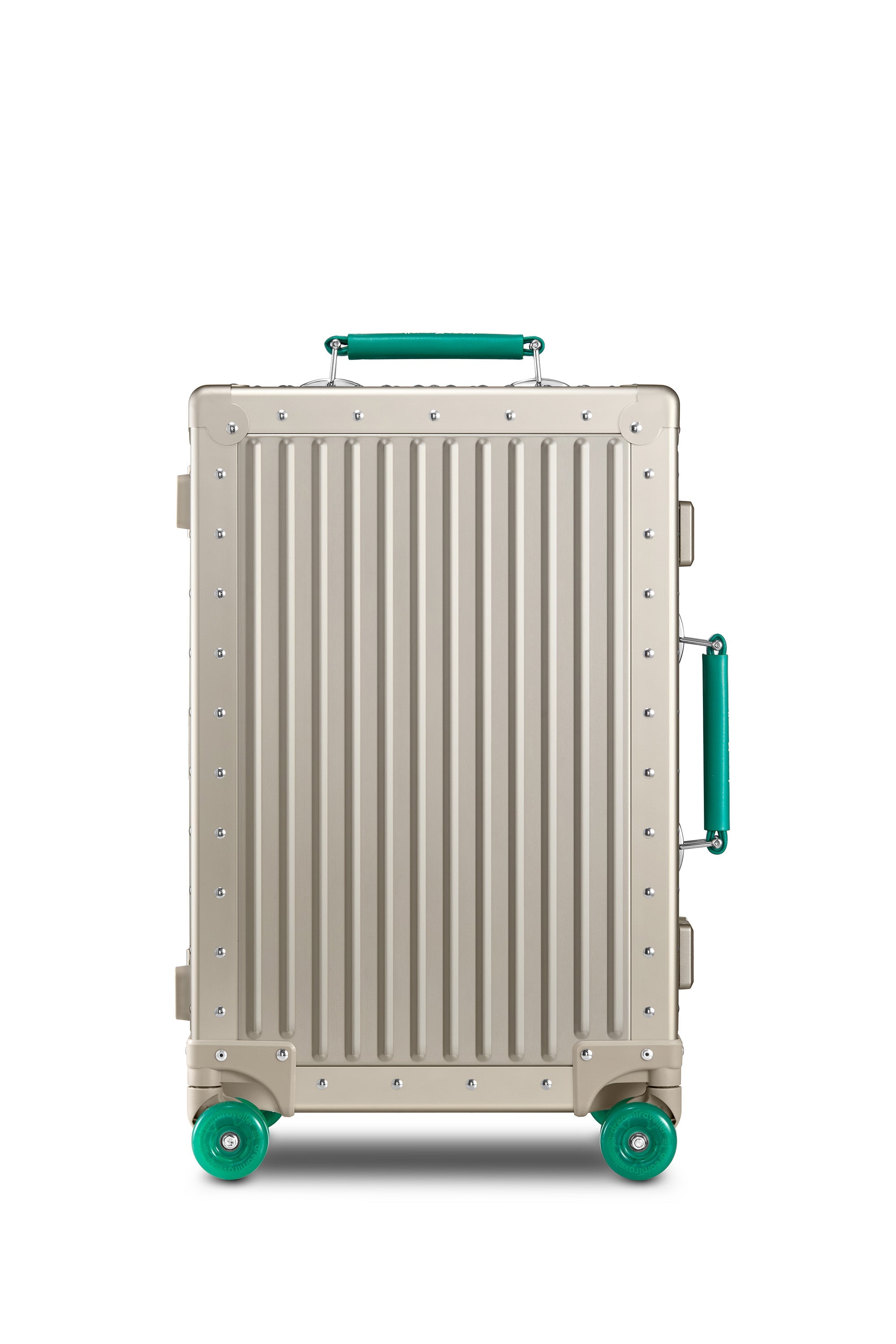 Nobl Travel Aluminum Bigger Carry On Suitcase 22 Inch with TSA Locks and Laptop Compartment