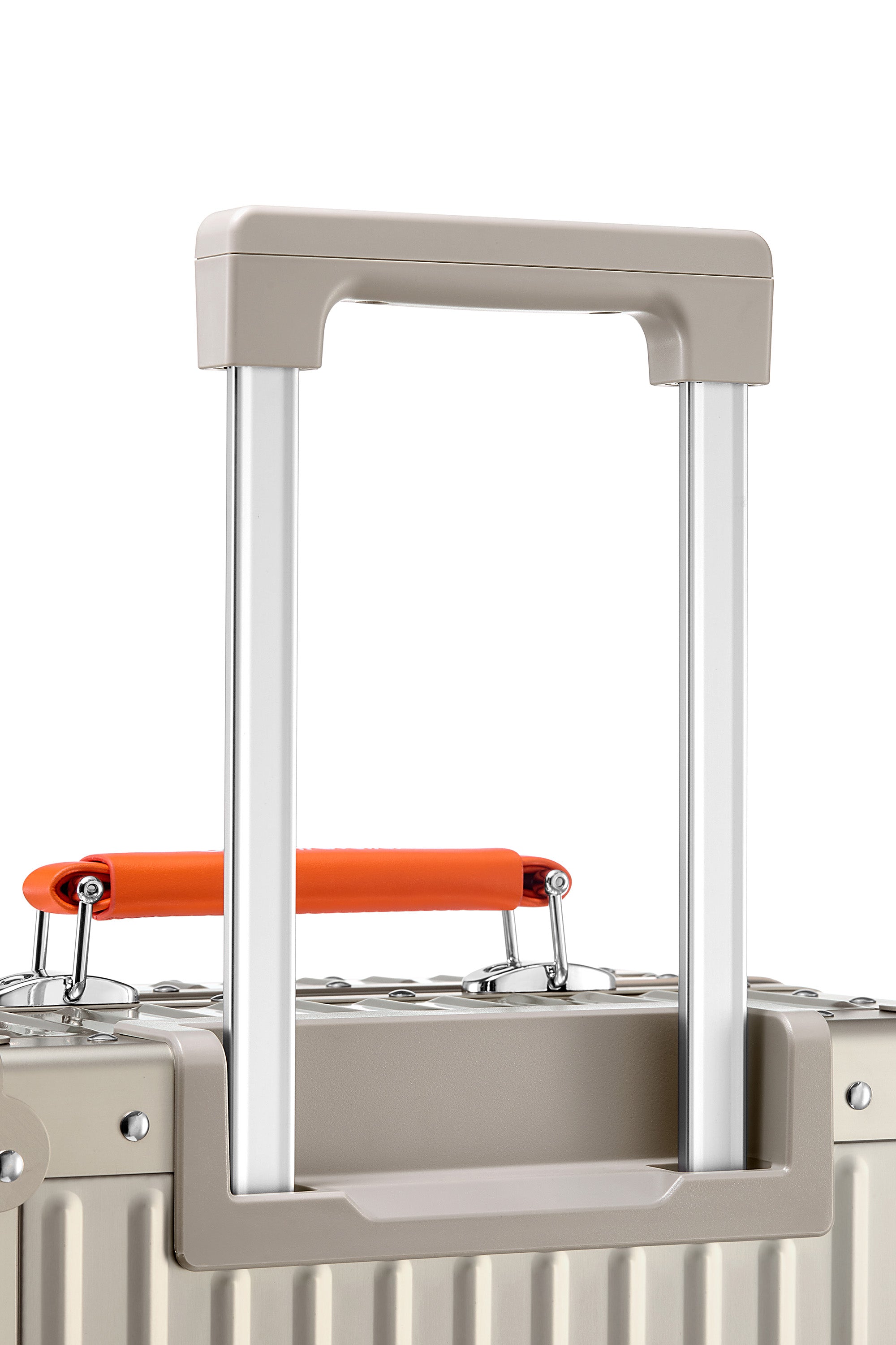 Nobl Travel Aluminum Bigger Carry On Suitcase 22 Inch with TSA Locks and Laptop Compartment