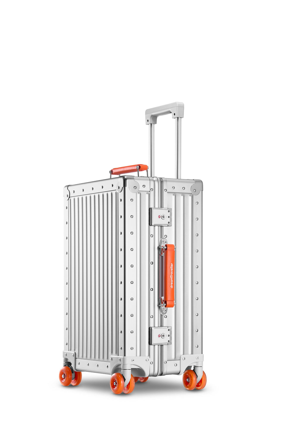 Nobl Travel Essential Aluminum Luggage Set 22 Inch Carry On and 28 Inch Checked Suitcase