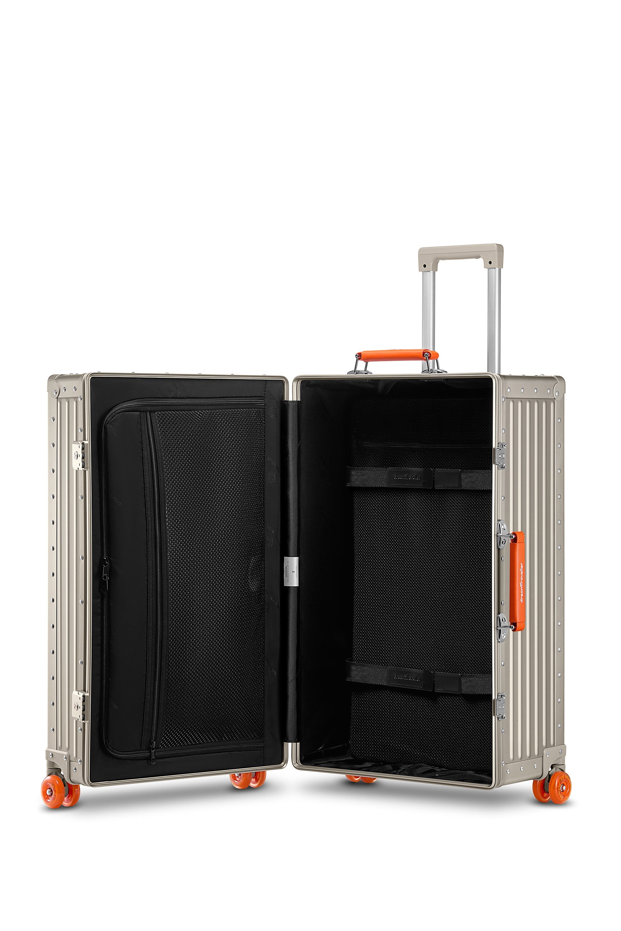 Nobl Travel Aluminum Extra Large Check-In Suitcase 30 Inch with TSA Locks