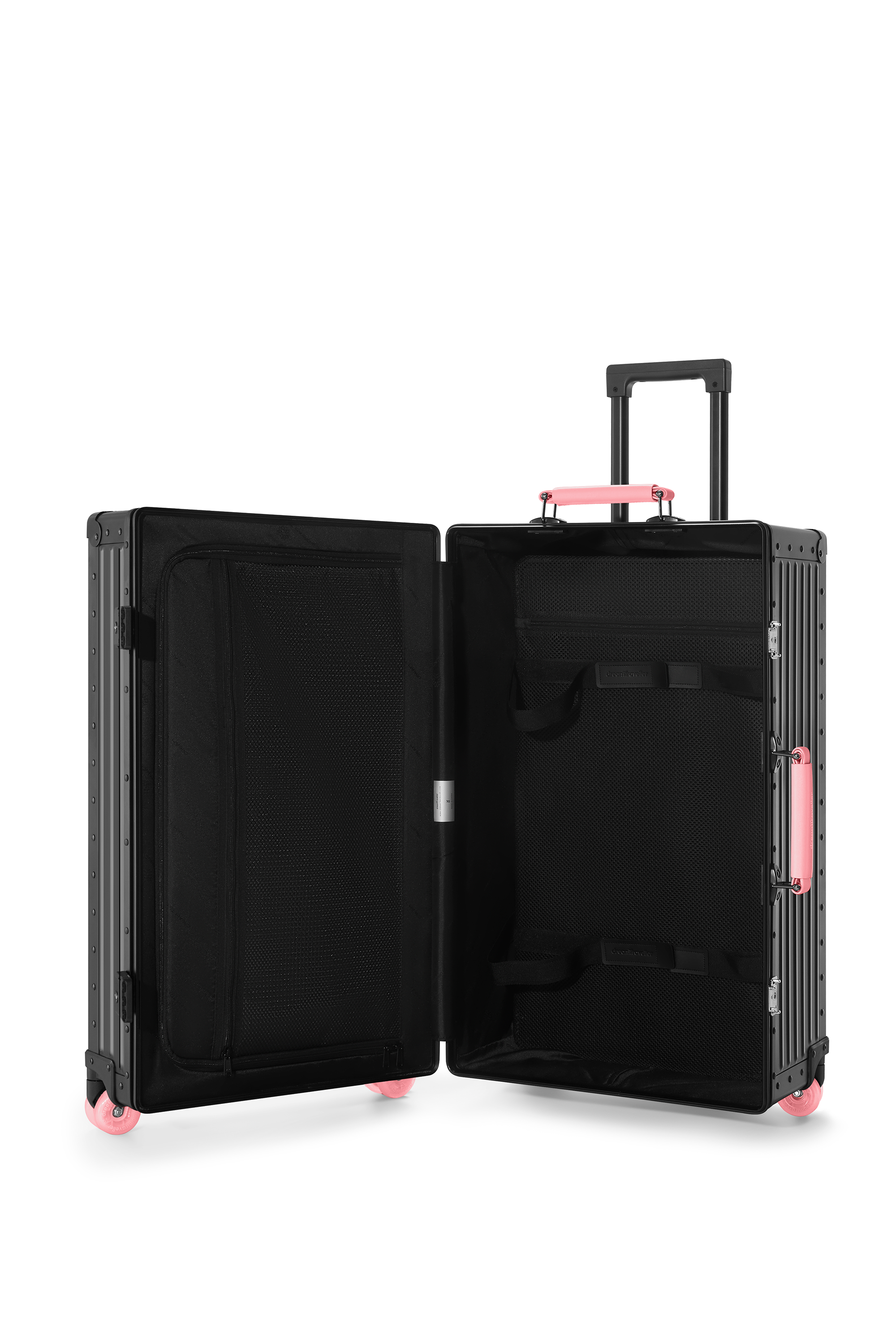 Nobl Travel Classic Aluminum Luggage Collection with Carry On and Checked Suitcases