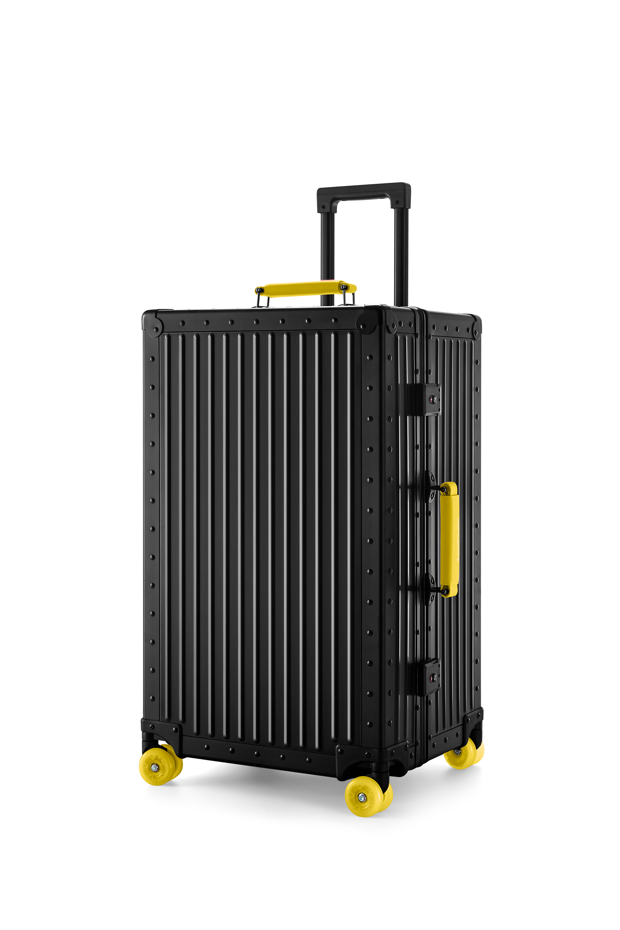 Nobl Travel Classic Aluminum Luggage Collection with Carry On and Checked Suitcases