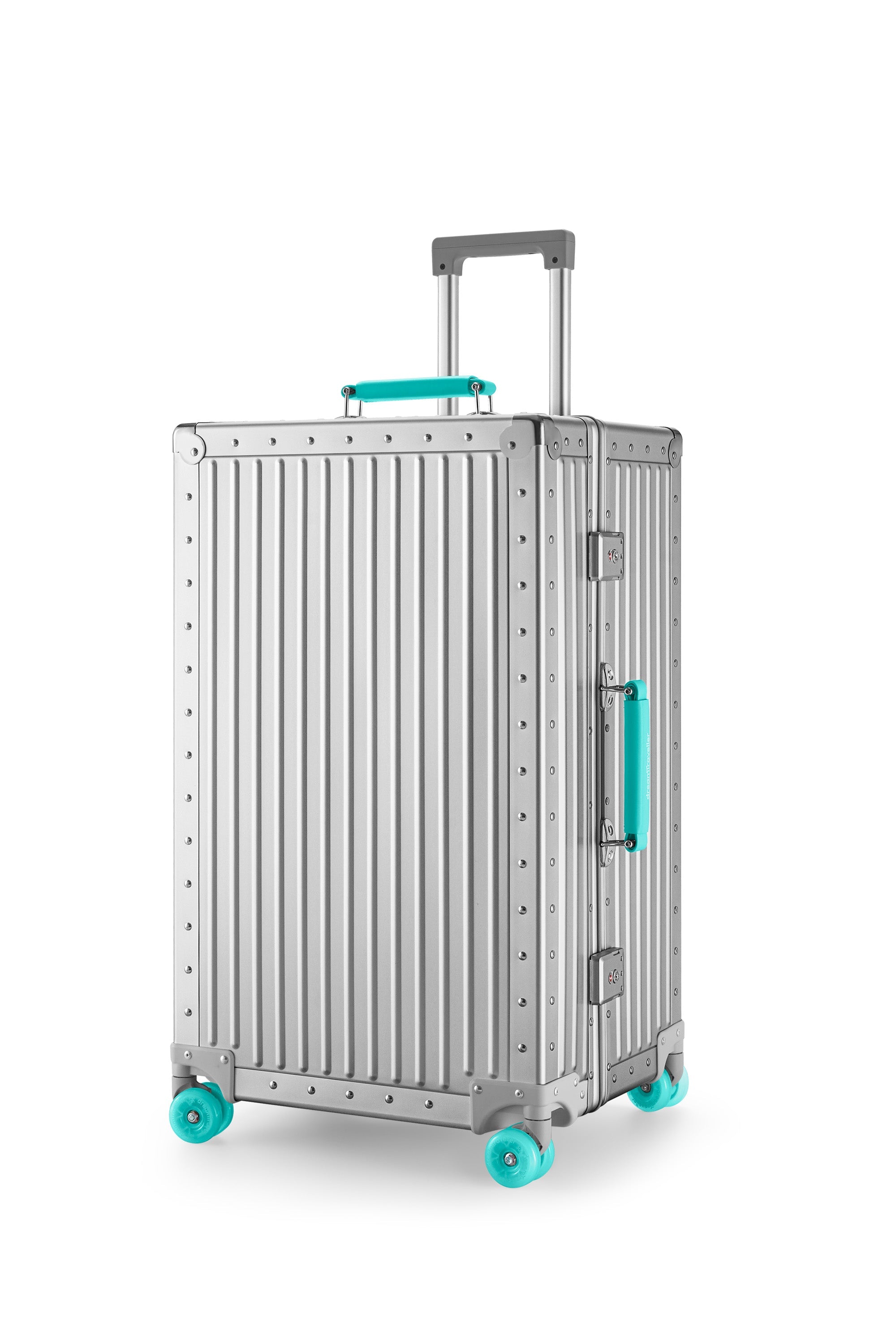 Nobl Travel Classic Aluminum Luggage Collection with Carry On and Checked Suitcases