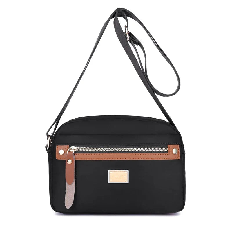Nobl Travel Nylon Crossbody Bag – Lightweight Waterproof Shoulder Bag for Women