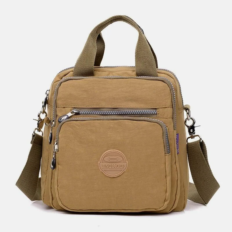 Nobl Travel Multifunctional Crossbody Bag – Lightweight Nylon Shoulder Bag for Everyday Use
