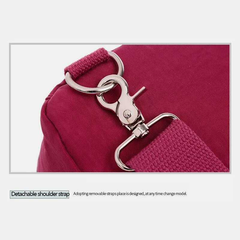 Nobl Travel Multifunctional Crossbody Bag – Lightweight Nylon Shoulder Bag for Everyday Use