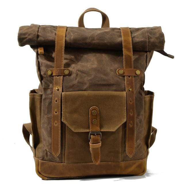 Nobl Travel Vintage Canvas Backpack for Men