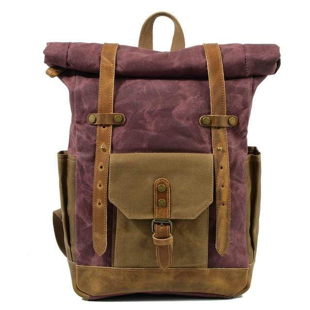 Nobl Travel Vintage Canvas Backpack for Men