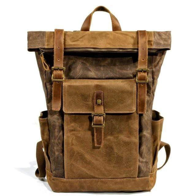Nobl Travel Vintage Canvas Backpack for Men