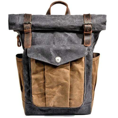 Nobl Travel Vintage Canvas Backpack for Men