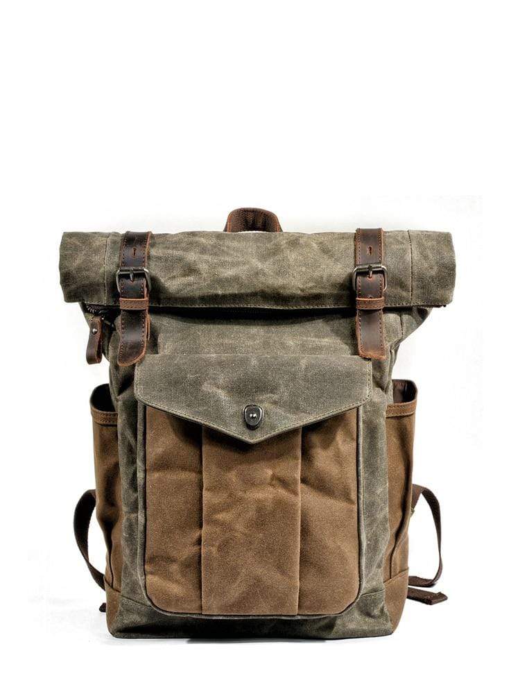 Nobl Travel Vintage Canvas Backpack for Men