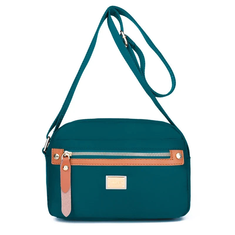 Nobl Travel Nylon Crossbody Bag – Lightweight Waterproof Shoulder Bag for Women