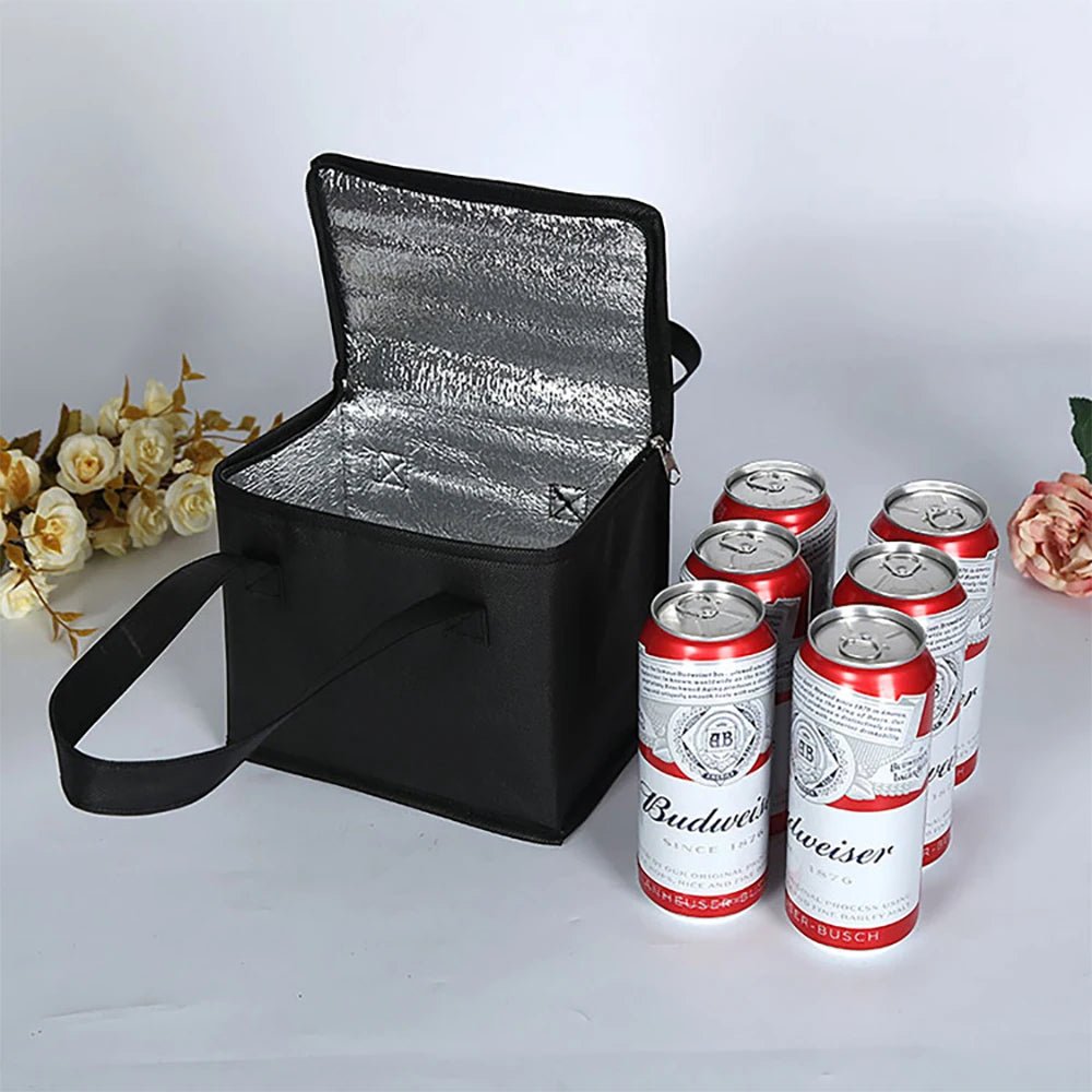 Nobl Travel Insulated Cooler Bag with Aluminum Foil Lining for Picnics and Travel