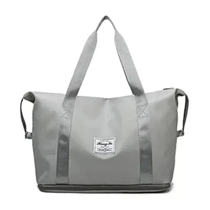 Nobl Travel Double Layer Travel Duffel Bag – Waterproof Wet & Dry Separation Gym and Weekend Bag