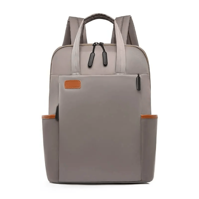 Nobl Travel Anti Theft Backpack with Hidden Zippers and Water Resistant Oxford Fabric
