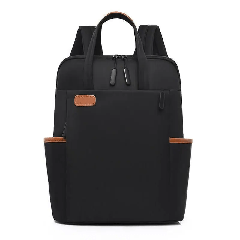 Nobl Travel Anti Theft Backpack with Hidden Zippers and Water Resistant Oxford Fabric