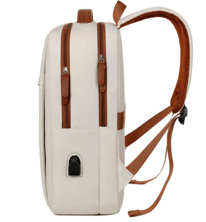 Nobl Travel Multifunctional Laptop Backpack with USB Port and 15.6 Inch Laptop Compartment