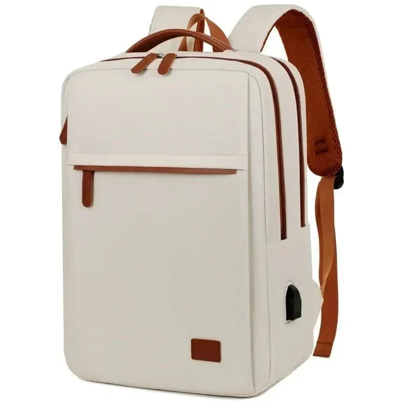 Nobl Travel Multifunctional Laptop Backpack with USB Port and 15.6 Inch Laptop Compartment