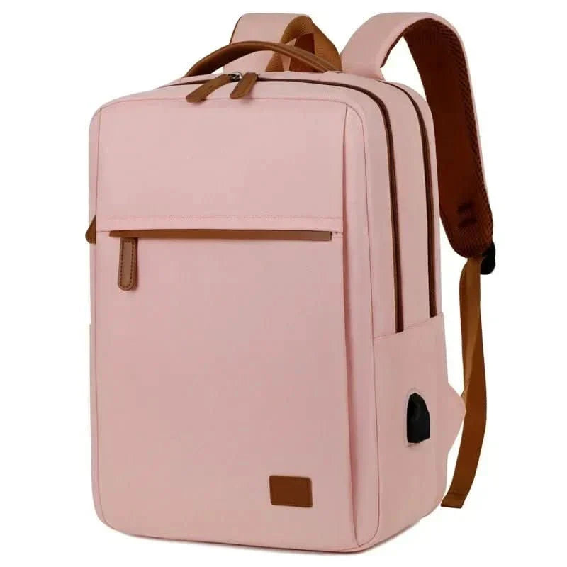 Nobl Travel Multifunctional Laptop Backpack with USB Port and 15.6 Inch Laptop Compartment