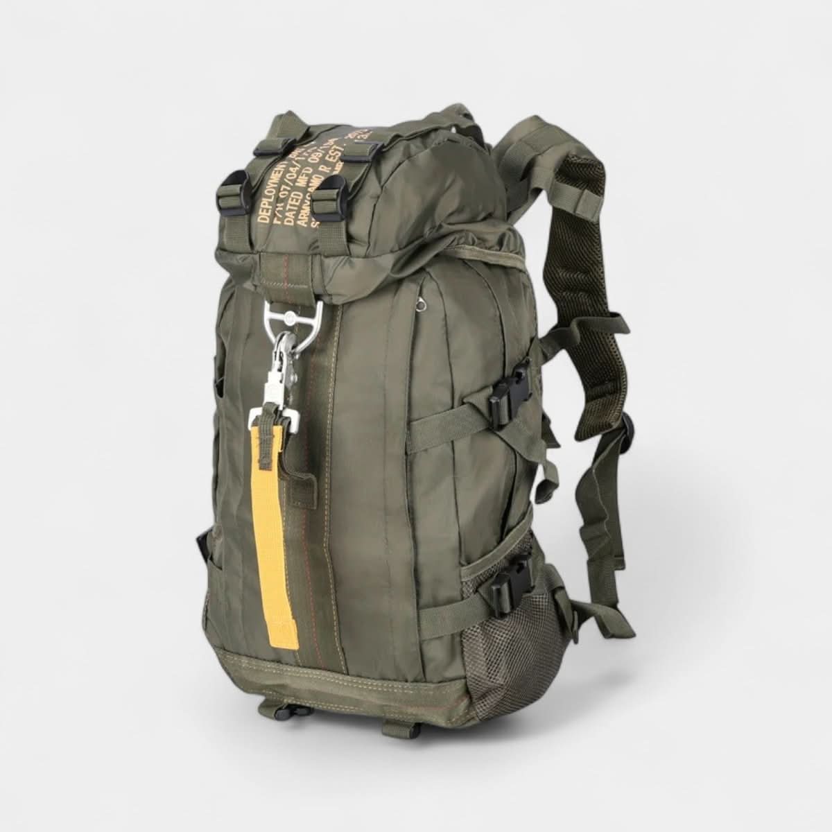 Nobl Travel 30L Tactical Backpack with Water Resistant Nylon and Multiple Pockets