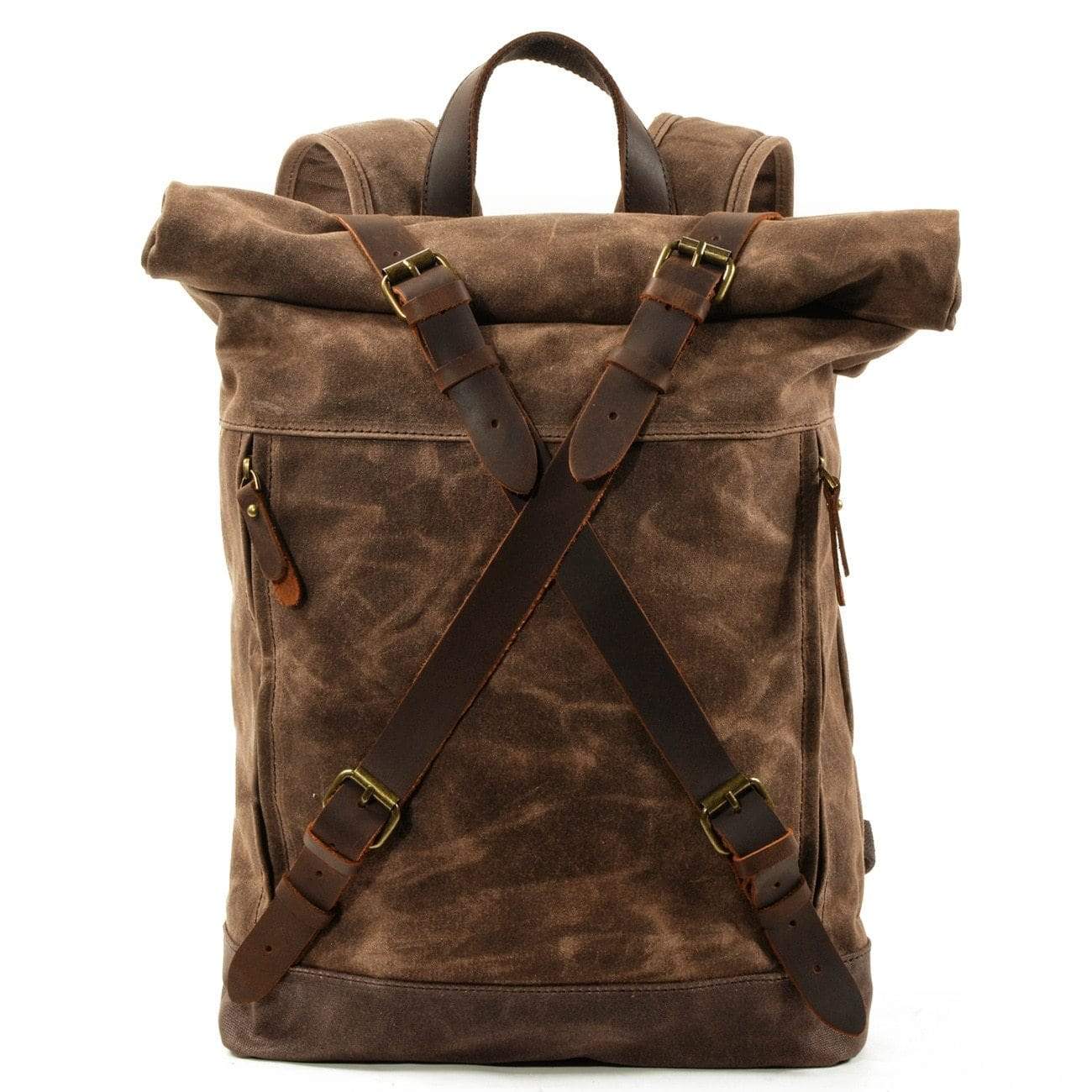 Nobl Travel Frontier Waterproof Cowhide Shoulder Backpack