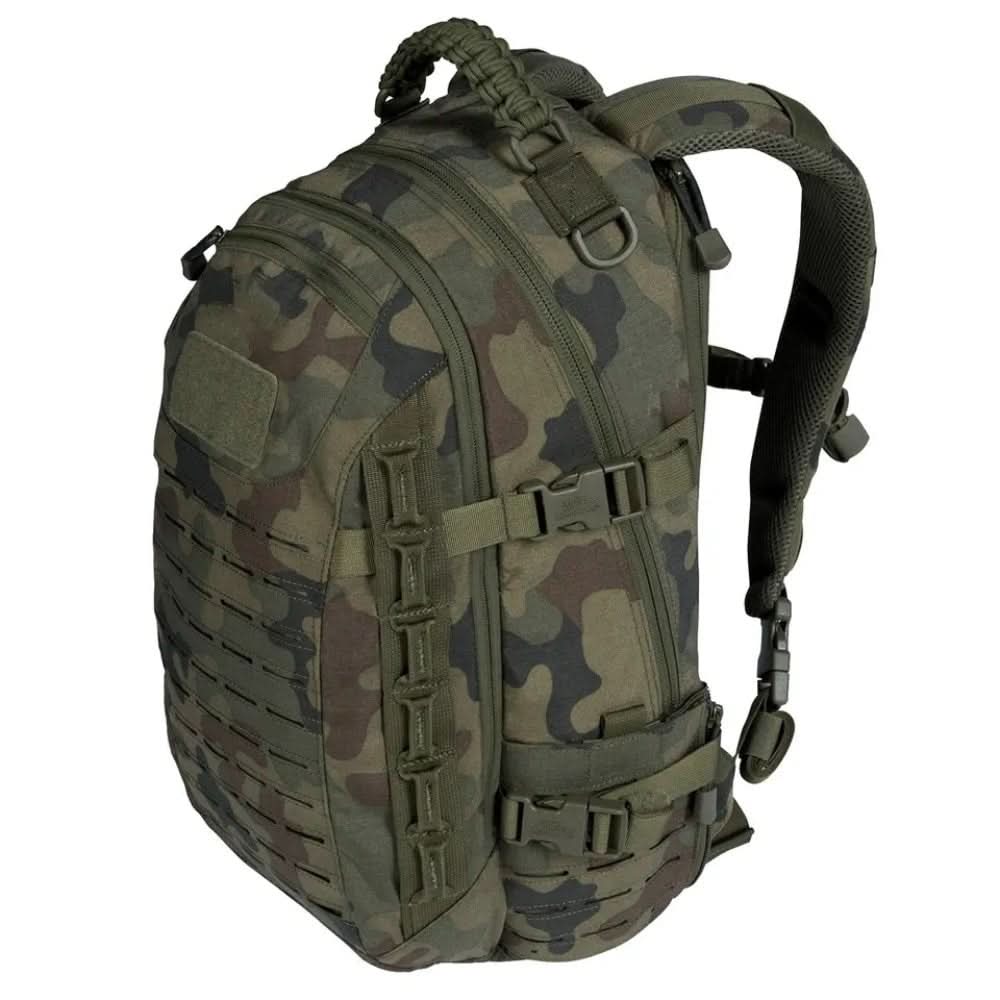 Nobl Travel 30L Tactical Backpack with Water Resistant Nylon and Multiple Compartments