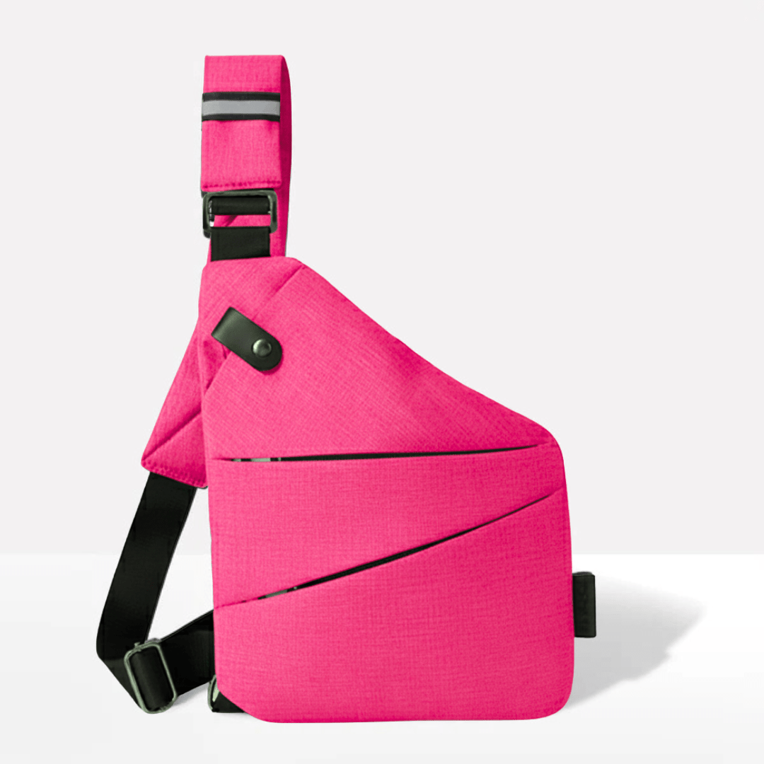 Nobl Travel TravLock Anti Theft Crossbody Bag with RFID Protection and Water Resistant Design
