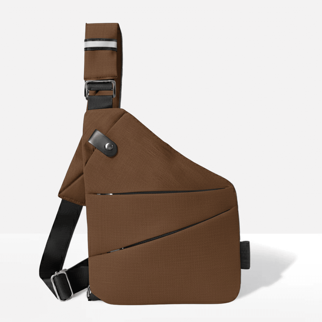Nobl Travel TravLock Anti Theft Crossbody Bag with RFID Protection and Water Resistant Design