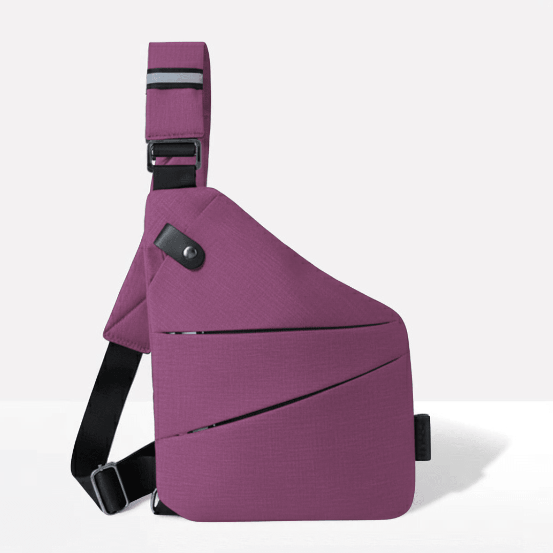 Nobl Travel TravLock Anti Theft Crossbody Bag with RFID Protection and Water Resistant Design