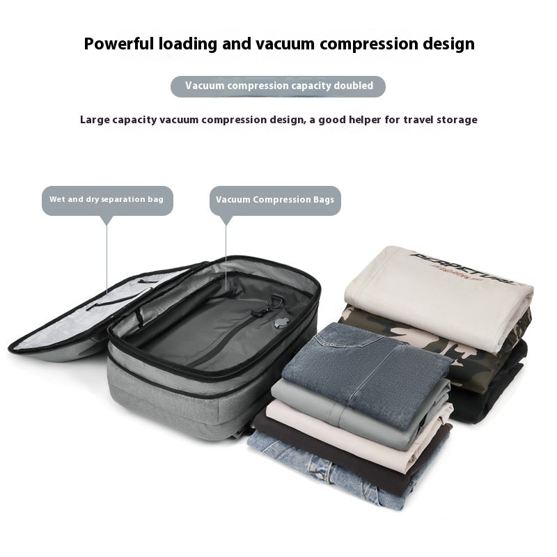 nobltravel - The Ultimate Vacuum Compression Backpack for Travel