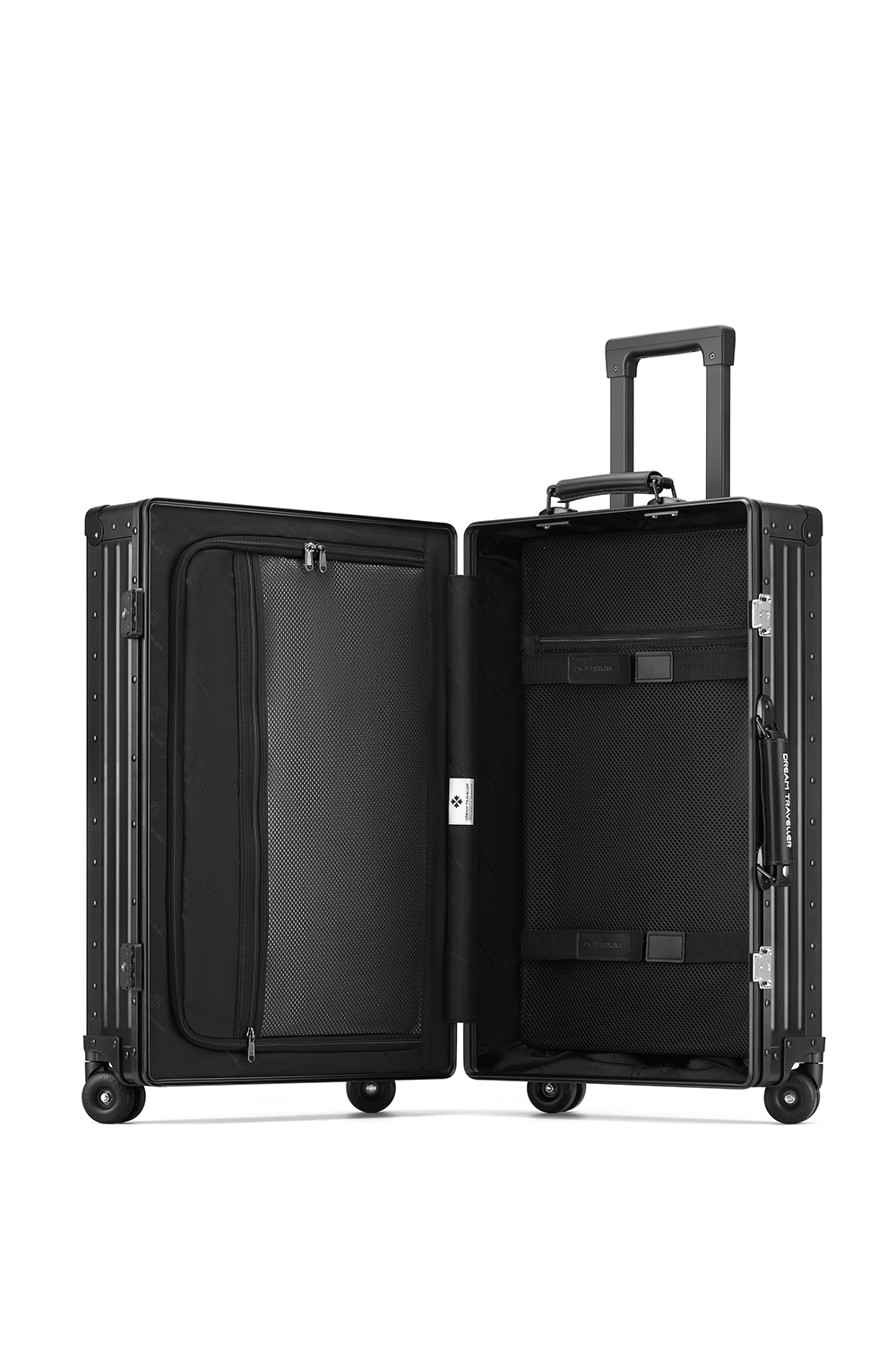 Nobl Travel Aluminum Carry On Suitcase 20 Inch with TSA Locks