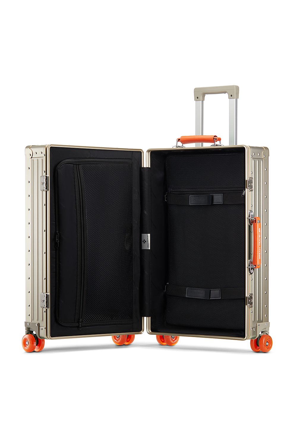 Nobl Travel Aluminum Carry On Suitcase 20 Inch with TSA Locks