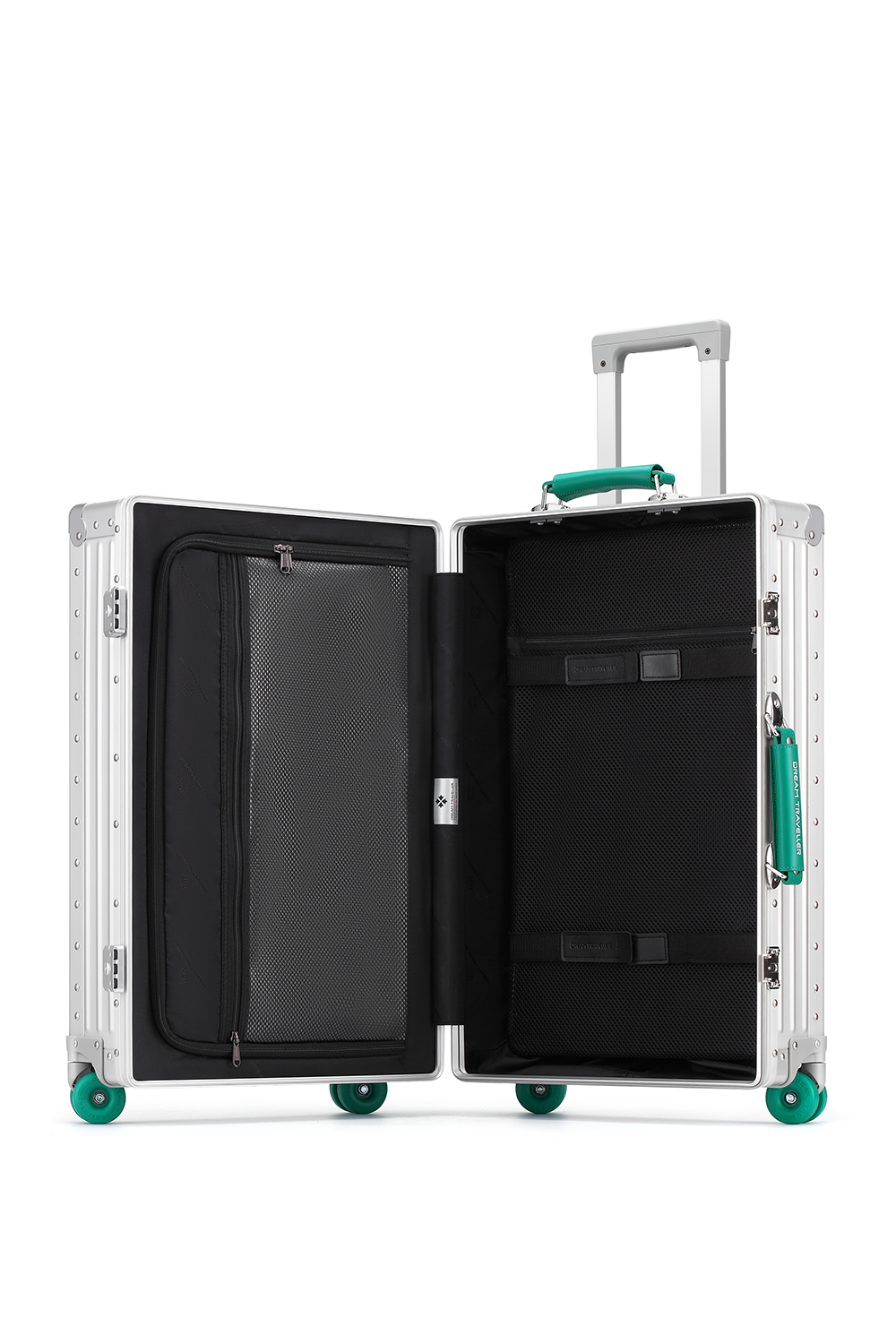 Nobl Travel Aluminum Carry On Suitcase 20 Inch with TSA Locks